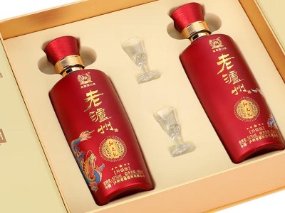 泸州老窖和之礼 白酒礼盒整箱 52度浓香型500ml*2*3盒
